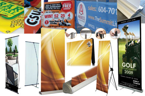 Custom Made Banners and Banner Stands